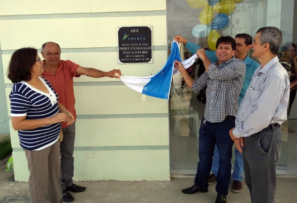 Aracatu: população é beneficiada com a entrega da USF Januário Teixeira de Aguiar