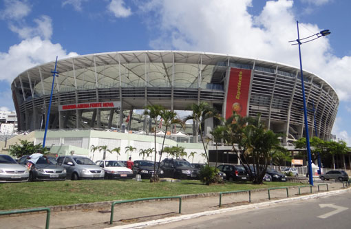 Ministério do Esporte avalia estádios do país e dá nota máxima para Fonte Nova