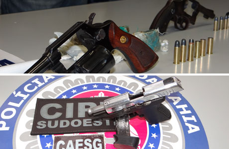 Brumado: Oito armas foram apreendidas somente em agosto