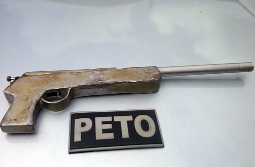 Brumado: PETO apreendeu espingarda Cal. 12 artesanal no Bairro Dr. Juracy