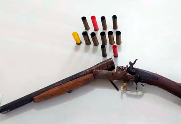 Ituaçu: Caesg apreende arma e munições no Distrito de São José de Noé