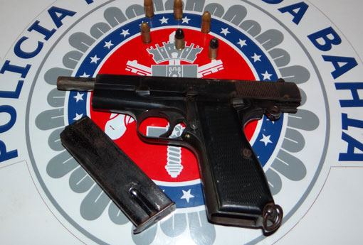 Armas de fogo apreendidas com bandidos serão doadas as SSP's