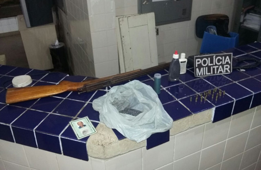 Polícia Militar prende homem que atirava aleatoriamente na rua do município de Rio do Antônio