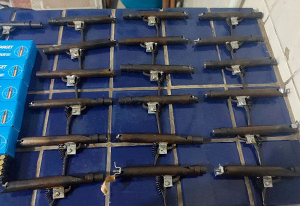 Brumado: PRE apreende munições, insumos para recarga e outros materiais de uso bélico