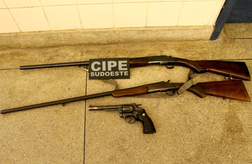Caesg faz nova apreensão de armas em Brumado