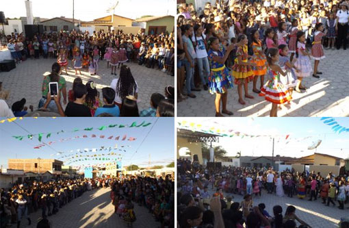 Aracatu: Escolas da rede municipal realizam festejos juninos