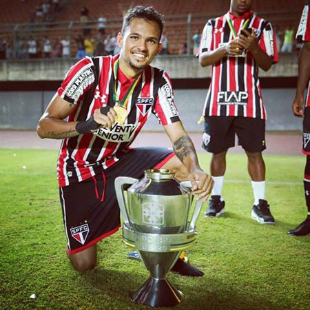 Brumadense Artur Lima é bi-campeão da Copa do Brasil sub-20 pelo São Paulo