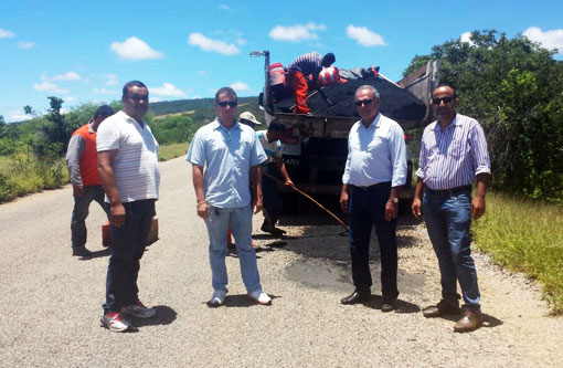 Parceria entre Aguiberto, Rally Construtora e Governo do Estado faz a recuperação do trecho Brumado/Sussuarana ser realizada
