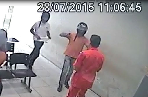 Comandante do Grupamento de Corpo de Bombeiros de Itaberaba foi uma das vítimas do assalto ao Correspondente Caixa Aqui