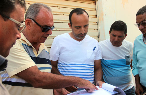 Prefeito Aguiberto assina ordem de serviço para a construção da nova praça do Distrito de Cristalândia