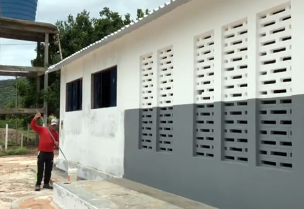 Parceria com a Prefeitura de Brumado promove a revitalização da sede da Associação de Moradores de Pedra Preta