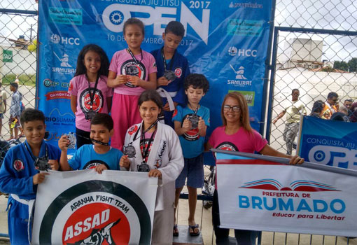 Atletas de Brumado se destacam no Campeonato de Jiu Jitsu Open Conquista 2017
