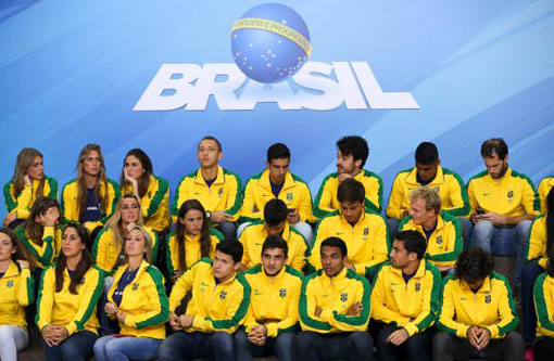 Com 462 atletas, Brasil competirá com maior delegação da história na Rio 2016