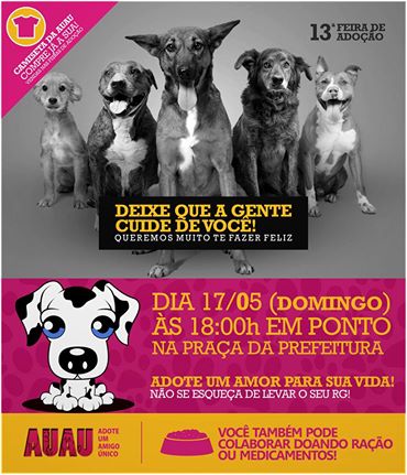 Acontece em Brumado a 13ª Feira de Adoção