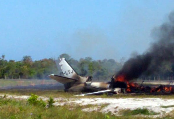 Morre quarta vítima do acidente com aeronave que caiu no sul da Bahia