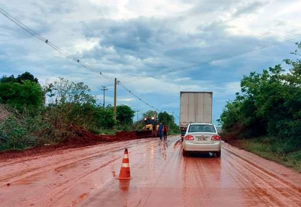 Brumado: Deslizamento de terra é registrado na BA-148