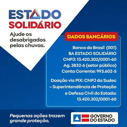 Em uma semana, conta para ajudar vítimas da chuva ultrapassa R$ 1,2 milhão em doações