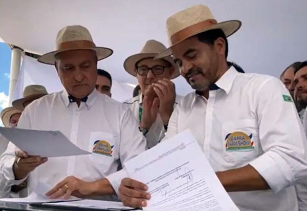 Estado da Bahia publica acordo firmado com o Tocantins sobre divisas entre os dois estados