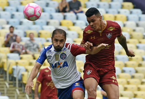 Bahia e Fluminense ficam no 1 a 1 no Maracanã