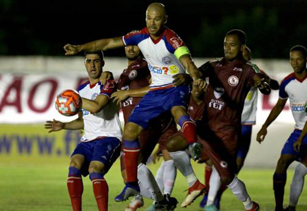 Bahia perde para Jacuipense pelo Campeonato Baiano