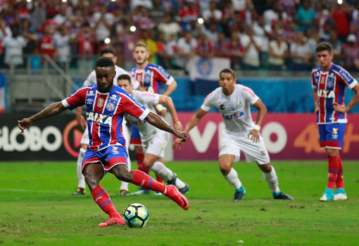 Bahia vence o Santos e fica a um ponto do G7