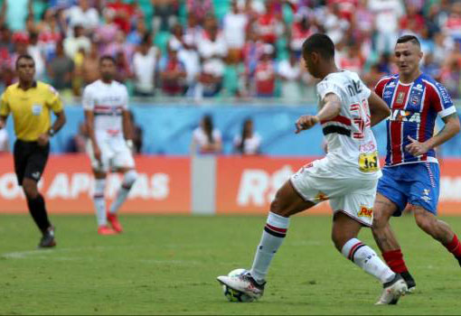 Bahia empata com o São Paulo na Fonte Nova
