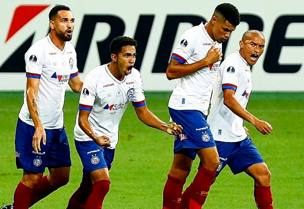 Bahia goleia o Melgar e vai às oitavas da Sul-Americana