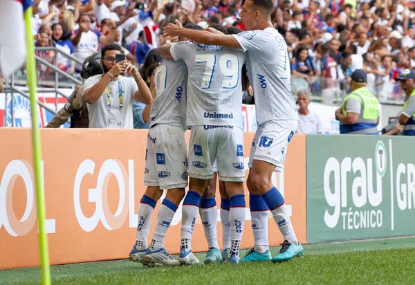 Série B: vice-líder Bahia vence Vasco de virada na Arena Fonte Nova