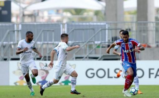 Bahia perde para o Grêmio na Fonte Nova
