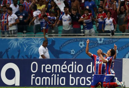 No fim, Rodrigão marca e Bahia vence o Grêmio