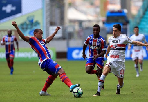 Bahia derrota o São Paulo e volta a vencer na Fonte Nova