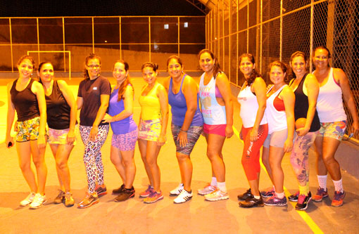 Mulheres brumadenses de diversos setores se reúnem para a prática de 'Baleado'