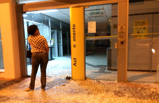 Caetité: Bandidos explodem agência do Banco do Brasil