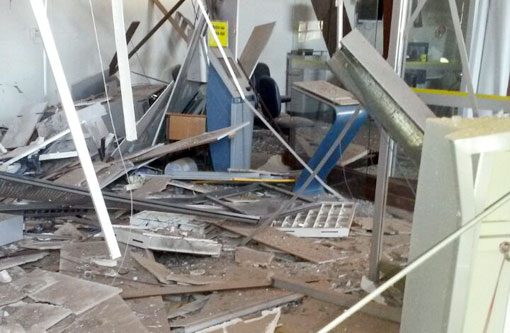 Criminosos explodem Banco do Brasil de Rio de Contas