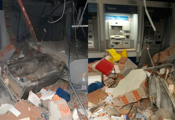 Correntina: Três agências bancárias foram explodidas por grupos armados