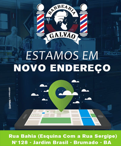  Barbearia Galvão agora está em novo endereço