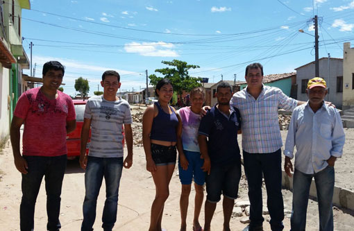 Barra da Estiva: Deputado Marquinho Viana visita obras no Alto México