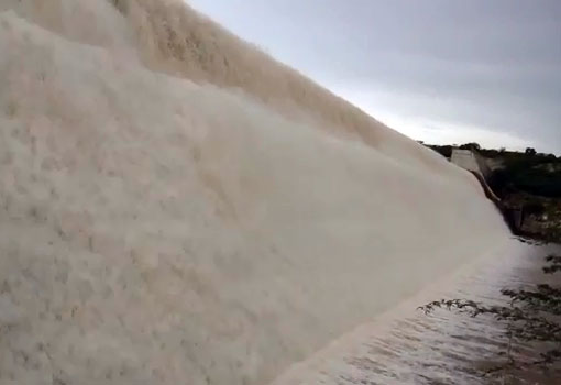 Após fortes chuvas, Barragem de Cristalândia tem nível aumentado em 30 cm; veja o vídeo