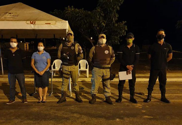 Barreira sanitária instalada em Dom Basílio passa a funcionar 24h por dia