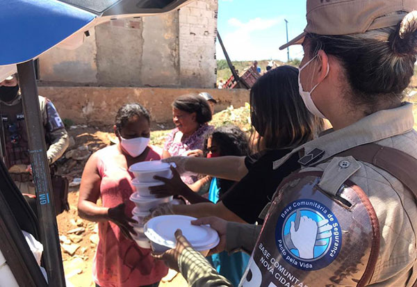 Conquista: Base reforça apoio a moradores na segunda onda da pandemia