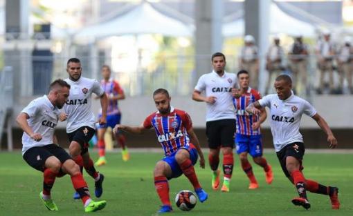 Vitória vence o Bahia por 2x1 fechando a primeira fase do Baianão com 100% de aproveitamento