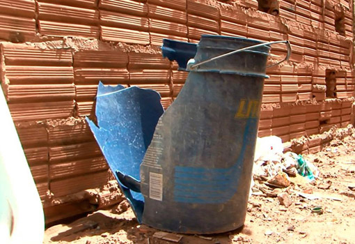 Bebê morre afogado em balde na cidade de Luís Eduardo Magalhães