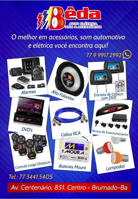 Bêda Auto Elétrica - Som e Acessórios 