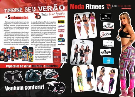 Compre suplemento alimentar na Beto Bike e concorra 6 meses de academia inteiramente grátis