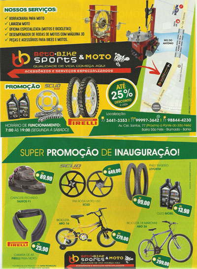 Brumado: venha conhecer a Loja Beto Bike Sports & Moto