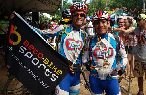 Ciclista Beto Bike representa Brumado no Iron Bike em MG