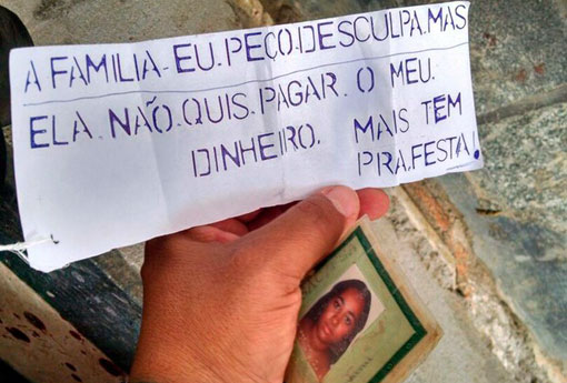 BA: Amigas são encontradas mortas com bilhete de cobrança do suposto assassino