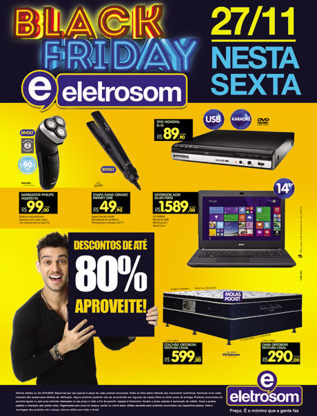 Brumado: Nesta sexta (27) tem o Black Friday na Loja Eletrosom