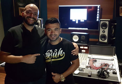 Fann Estourado já está em São Paulo gravando sucesso “Lembrar da gente” com reconhecido produtor musical 