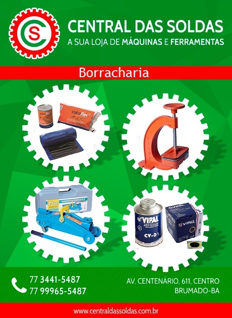 Central das Soldas - produtos para Borracharia